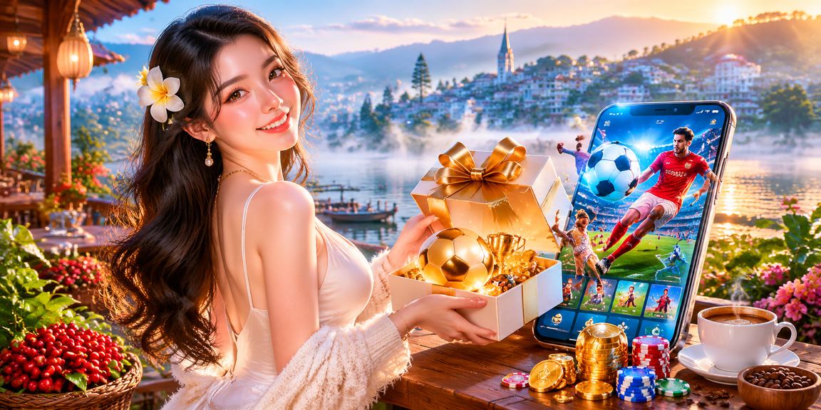 Người dùng tại Đà Lạt hoàn thành xác minh tài khoản và xem kèo thể thao bên ly cà phê