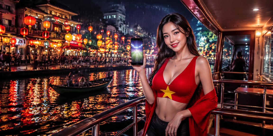 Người chơi trải nghiệm casino trên điện thoại tại Hà Nội về đêm
